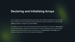 Introduction To Arrays In Java Exploring Array Ppt - Download Perfect City Image | HD