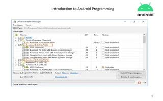 Introduction Toandroid Programming Architecture Basic Building Blocks Api Application - Nature Pictures - High Quality Full HD Collection