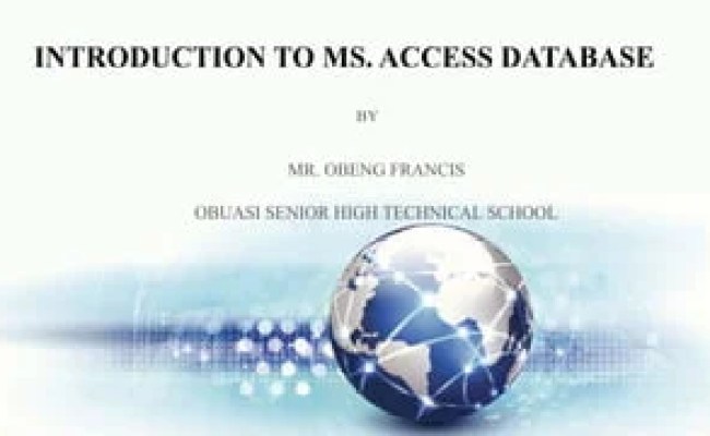 Introduction To Ms Access Database | PPTX