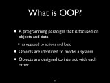 Introduction To Object Oriented Programming Design Principles Ppt