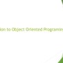 Introduction To Object Oriented Programing.pptx