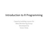 Introduction To R Programming Pptx