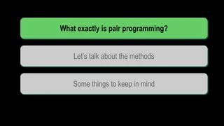 An Introduction To Pair Programming Methods Ppt - Premium Space Picture Gallery - Desktop