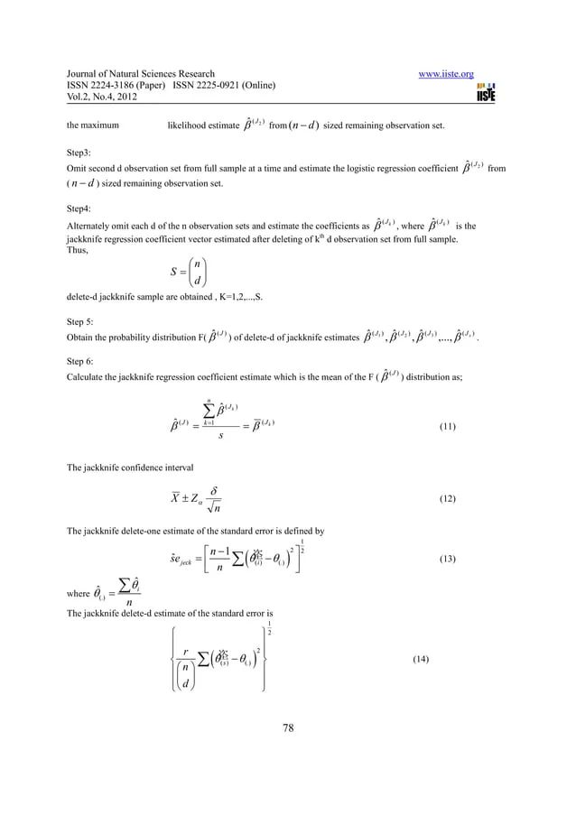 Pdf Jackknife Algorithm For The Estimation Of Logistic Regression Parameters - Dark Texture Collection - Ultra HD Quality