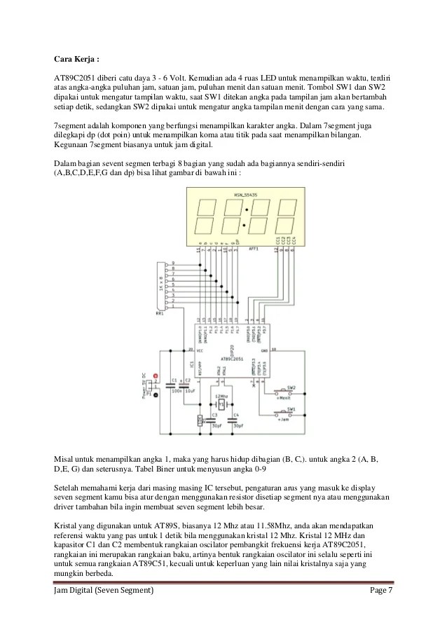 Jam digital 7 segment [Arduino]