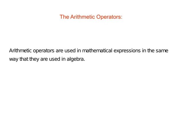 Basic Operators In Java Instanceofjava - Best City Designs in High Resolution