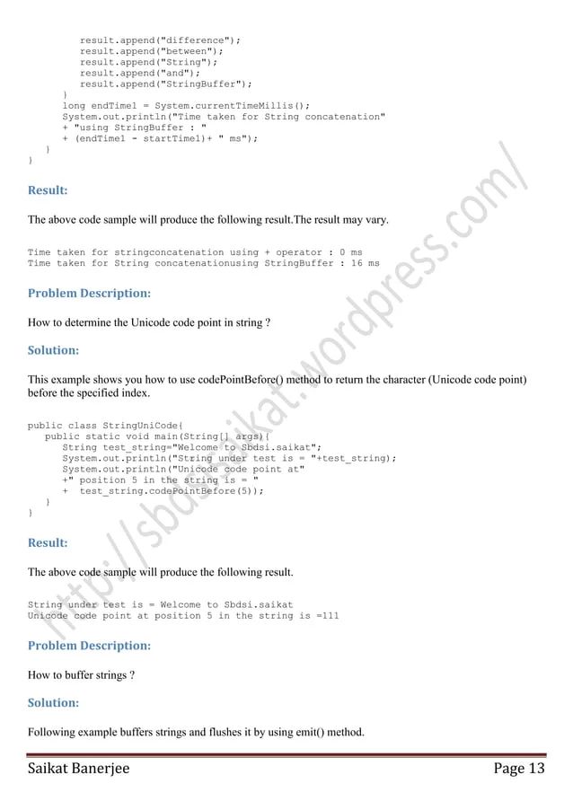 Java Programming Examples Pdf - Premium Nature Pattern Gallery - Mobile