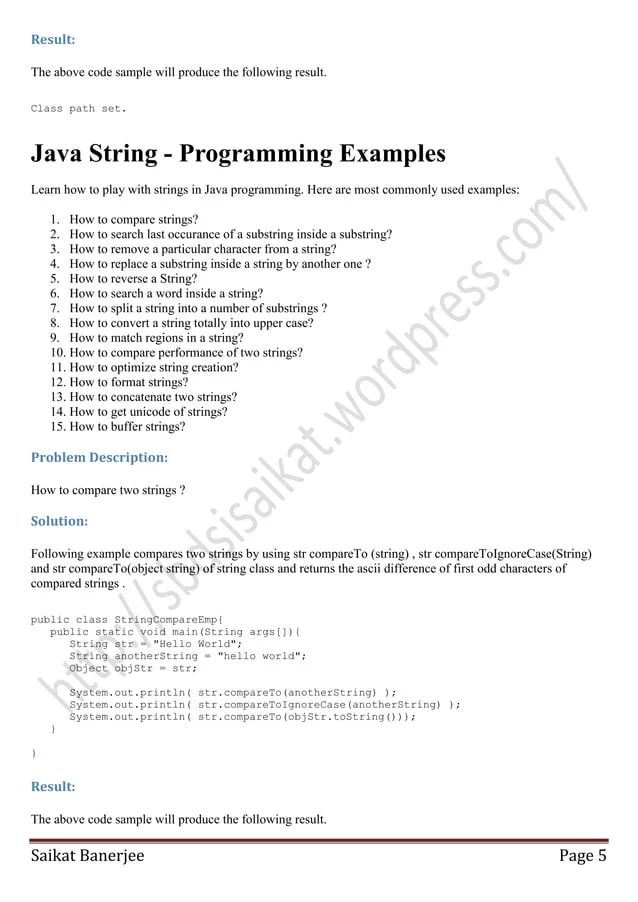 Java Programming Examples - High Resolution Minimal Designs for Desktop