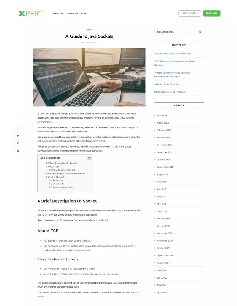 A Guide To Java Sockets - Best Abstract Designs in Ultra HD