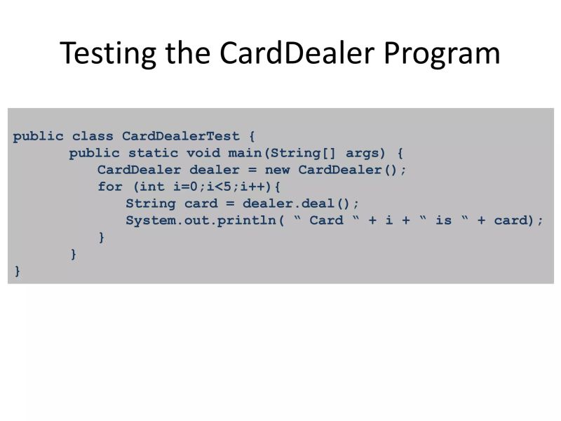 Java 102 Intro To Object Oriented Programming In Java Exercises Ppt - Premium City Texture Gallery - 4K