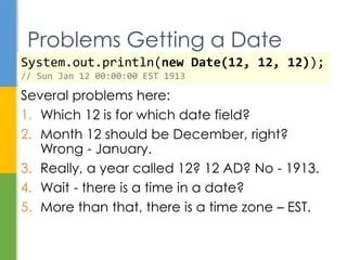 Java 8 Date and Time API | PPTX