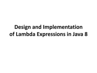Java 8 Lambda And Streams Pptx - Premium Landscape Design Gallery - Desktop