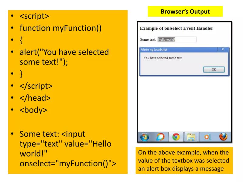 Javascript Event Handler Pptx - Best Landscape Arts in Desktop