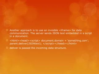 Json Java Script Object Notation Ppt Web Development Internet - Landscape Wallpaper Collection - Retina Quality