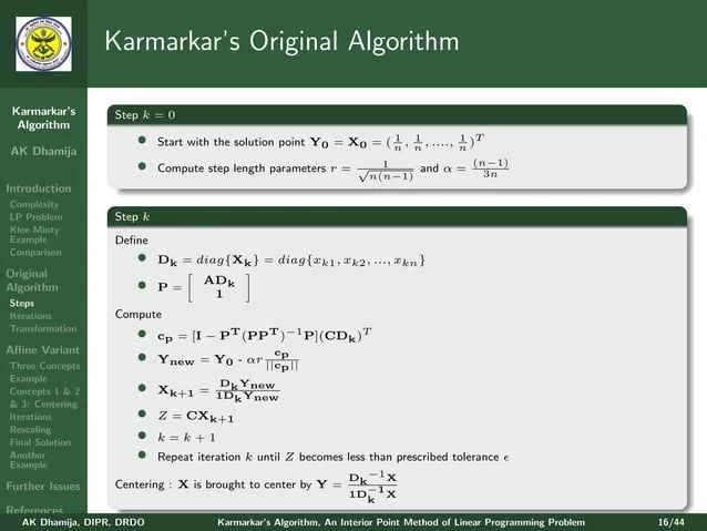 Karmarkar S Algorithm For Linear Programming Problem Pdf - Artistic Landscape Photo - HD