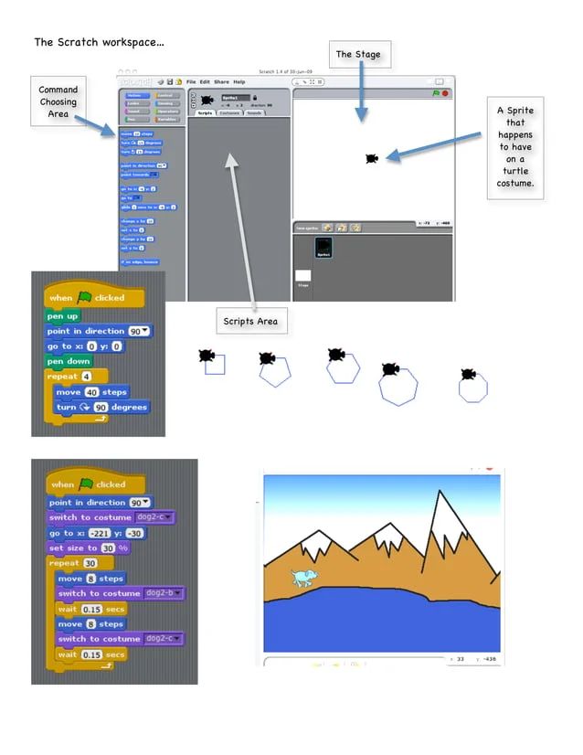 Scratch Programming Computational Thinking Homework 1 Teaching - Premium Minimal Wallpaper - Mobile
