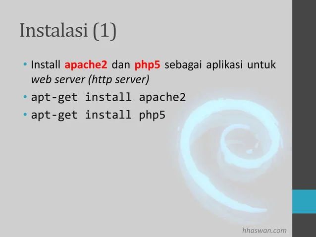Tutorial How To Make Web Database Server Linux Debian Pptx - Best Gradient Images in Full HD