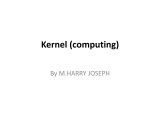 Kernel Computing Pptx
