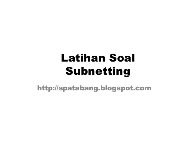 Contoh Soal Ip Address Dan Jawabannya Literatur Tuliskan urutan warna kabel Stright.