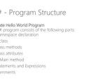 Learn C Programming Program Structure Basic Syntax Pdf