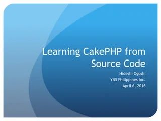 Learning Cakephp From Source Code Ppt - Dark Textures - High Quality 8K Collection