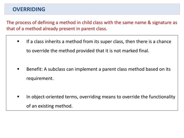 Encapsulation Inheritance Overriding Overloading Ppt - Incredible Mountain Wallpaper - Desktop
