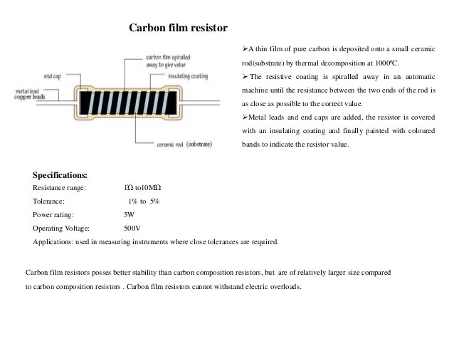Lecture 1 Resistors Lecture 1 Resistors