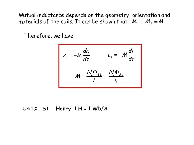 Lecture 27 Inductors Stored Energy Lr Circuits