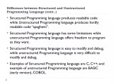 Lecture 5 Structured Programming Language Ppt