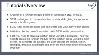 Leverx Sap Abap Tutorial Creating Function Modules Ppt - Premium Abstract Illustration Gallery - Desktop