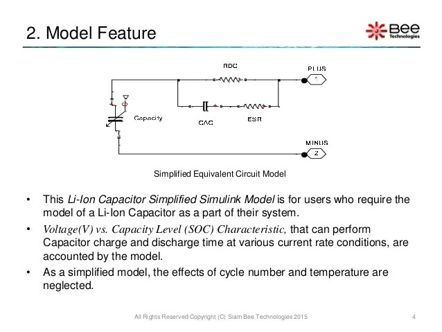Lithium Ion Capacitor Simplified Simulink Model Using Matlab