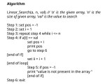 Linear Search Algorithm In Data Structure And Algorithm Ppt