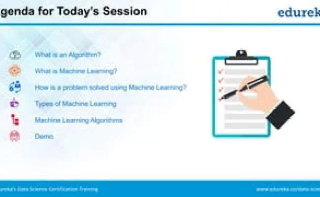 Machine Learning Algorithms | Machine Learning Tutorial | Data Science ...