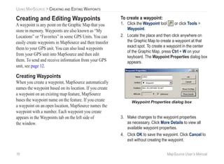 Map Source Mapsourceusersguide Ppt - Vintage Image Collection - High Resolution Quality