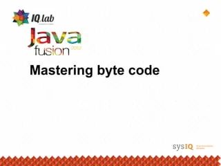 Mastering Java Bytecode - Mobile Geometric Arts for Desktop