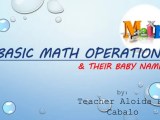Math Basic Operations Pptx Homework And Study Education