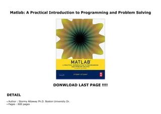 Matlab A Practical Introduction To Programming And Problem Solving 5th - Elegant Geometric Wallpaper - Desktop