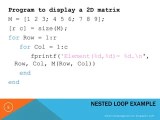 Matlab Programming Loop Control Part 2 Pptx