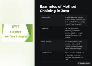 Chaining In Java Unlocking The Power Of Java Programming Pdf Programming Languages Computing - Professional Gradient Picture - 4K