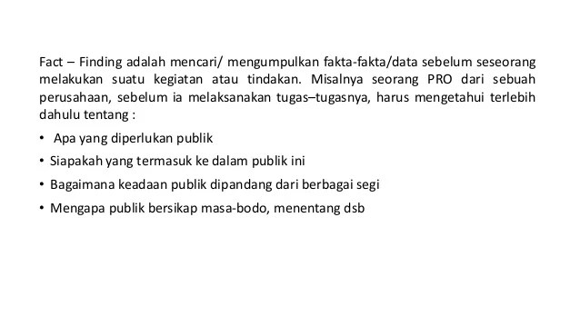 Adapun contoh sistematika laporan audit dalam pedoman audit internal dan pertemuan tinjauan manajemen fasilitas kesehatan . Metode Fact Finding Requirement