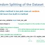 Machine Learning - Splitting Datasets | PPTX