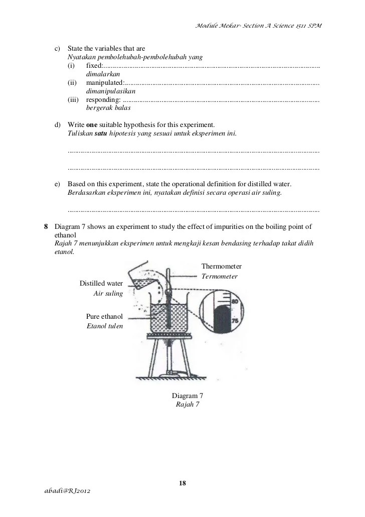 Jawapan Hipotesis - Nanikalux