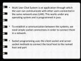Multi User Chat System Using Java Ppt