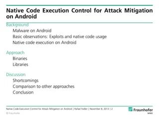 Integration Of Native Code Execution Control Into The Android - Professional Minimal Image - Ultra HD