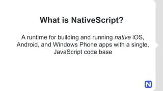 Introduction To Nativescript Buildtruly Native Apps Using Javascript - Classic Gradient Photo - Desktop