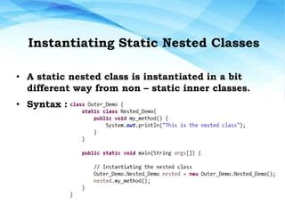Static Nested Class In Java Nested Class In Java Coding Wallah - Best Gradient Photos in High Resolution