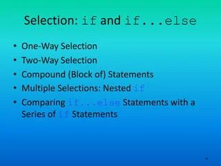 Object Oriented Programming16 Boolean Expressions And Selection Statements Ppt - Premium Ocean Background Gallery - Ultra HD