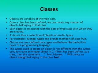 Class Type Object Oriented Programming C Language Codes Docsity - Best Vintage Pictures in Ultra HD