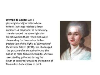 Olympe De Gouges Writings By The Curious Historian Tpt - Abstract Photos - Classic Desktop Collection