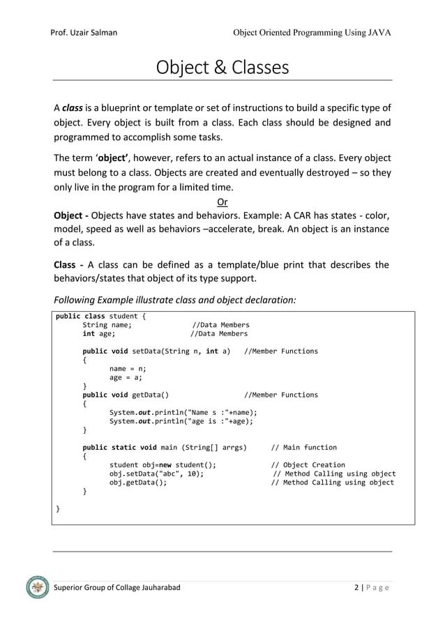 Object Oriented Methodology Java Virtual Machine Study Notes Object Oriented Programming - Classic Geometric Art - Mobile